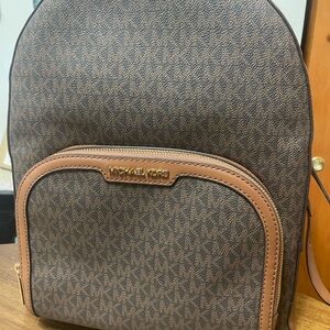 Michael Kors Brown Backpack